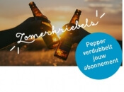 Zomerkriebels verdubbelaarsactie bij Pepper